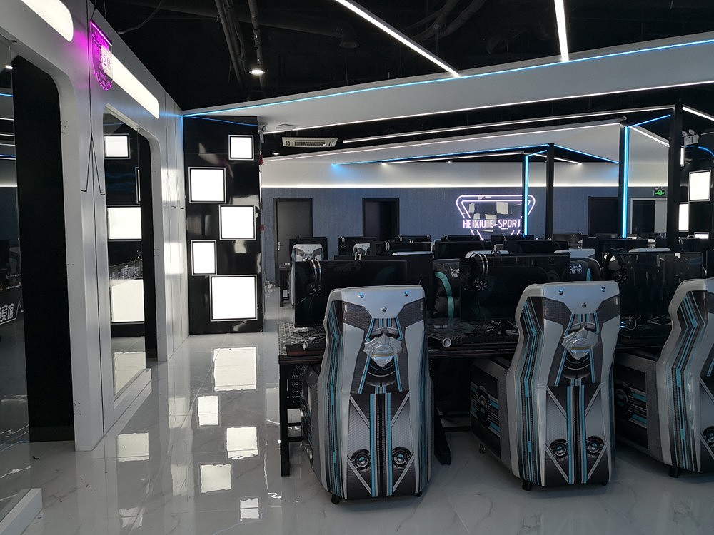 北京网咖、电竞馆设计_天津最高端网咖电竞馆实景视频