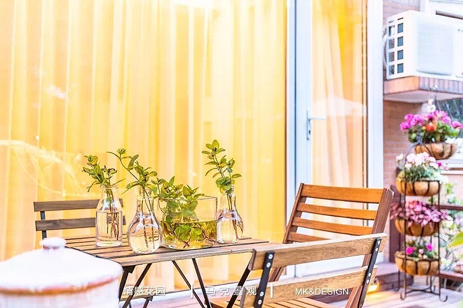 充满了生活气息的花园设计小院子