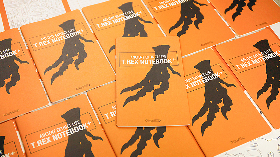 Trex古生物笔记本限量版（图ZNjM1NTQ2MDg=） - 书籍/画册 - 站酷设计师Major李茂豪原创素材 - 站酷ZCOOL