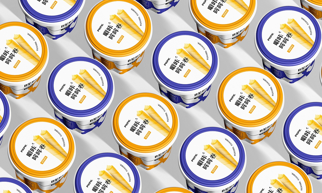 噼咔哞哞卷 丨 食品包装设计