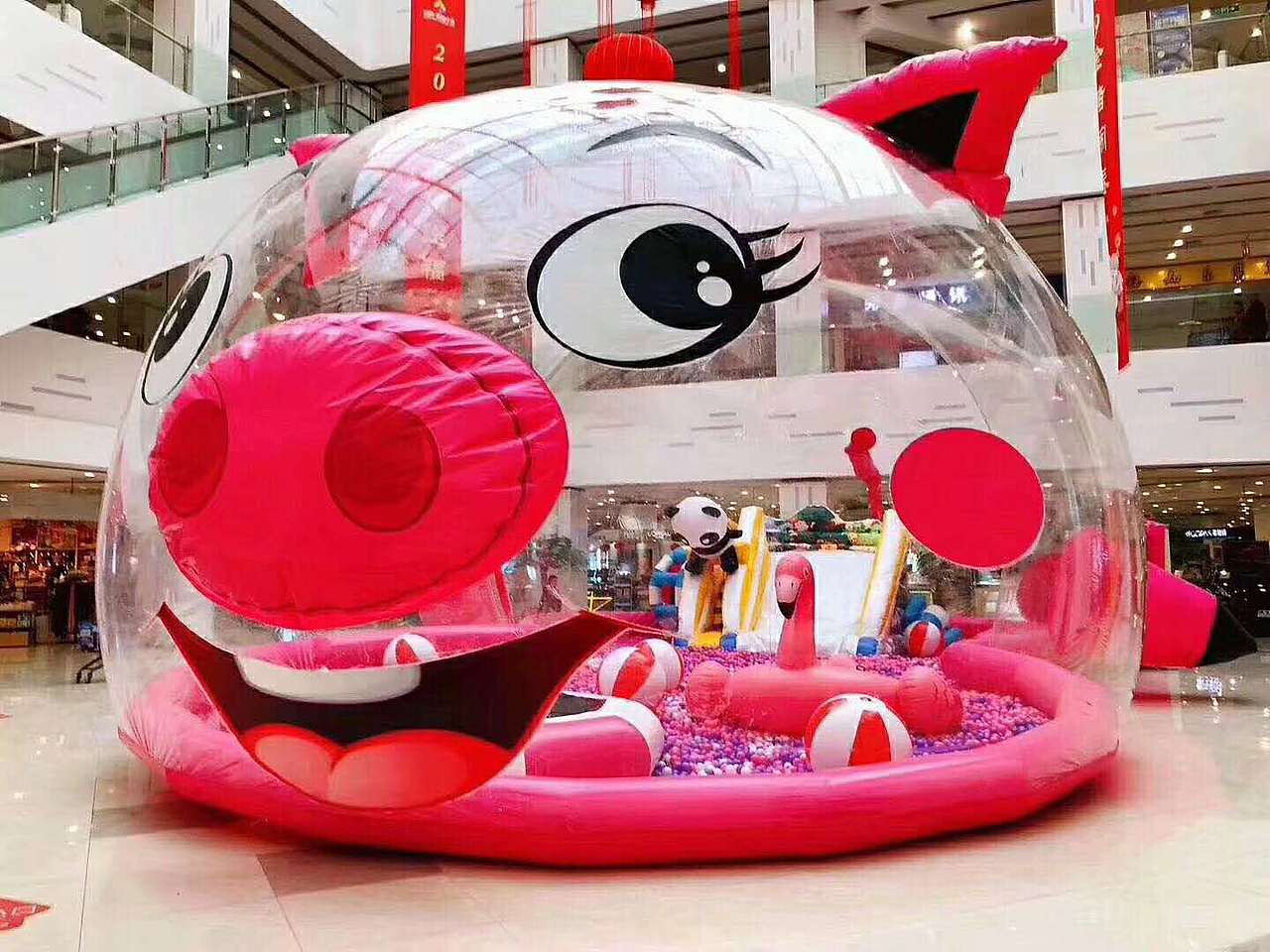 暖场活动鲸鱼岛 猪猪乐园价格