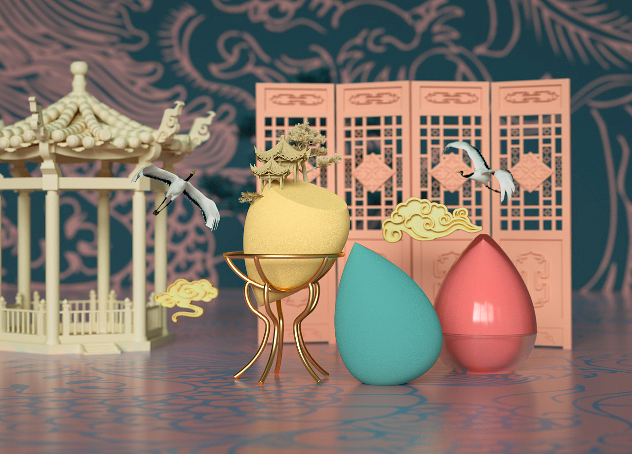c4d建模渲染之我又回来了（图ZMjUyNTExNzE2） - 产品 - 站酷设计师福小屿原创素材 - 站酷ZCOOL