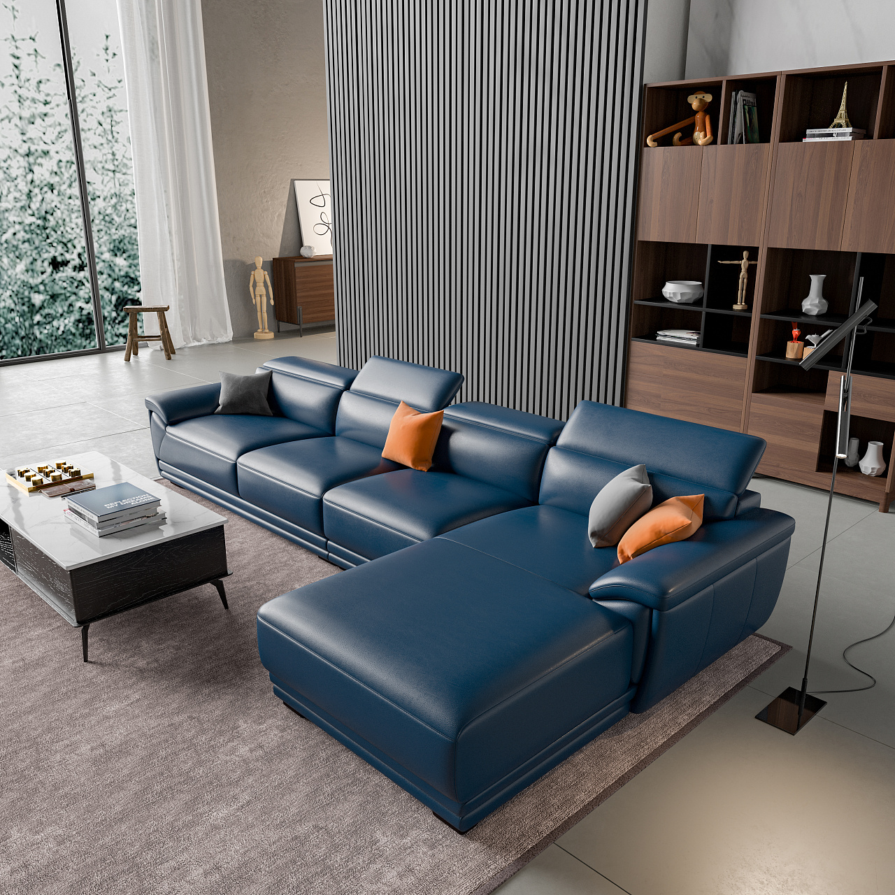 皮沙发效果图展示|工业/产品|家具|TiamoL - 原创作品 - 站酷 (ZCOOL)