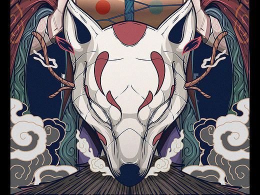 日系艺伎插画练习（个人主页-ZNTAxMjEwMjA=） - 创作习作 - 站酷设计师焰火青年原创素材 - 站酷ZCOOL
