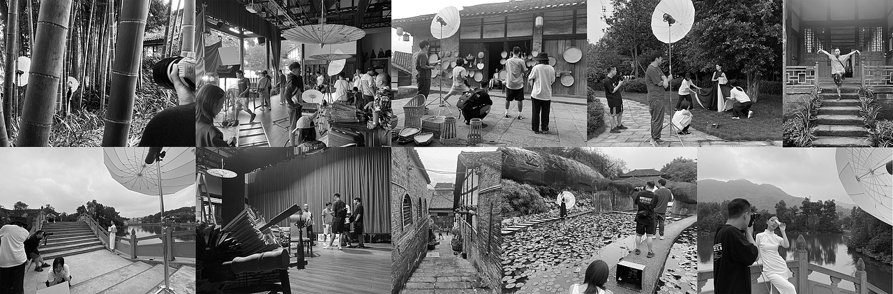 「非遗油纸伞✖SASELOMO彩妆」全案视觉拍摄