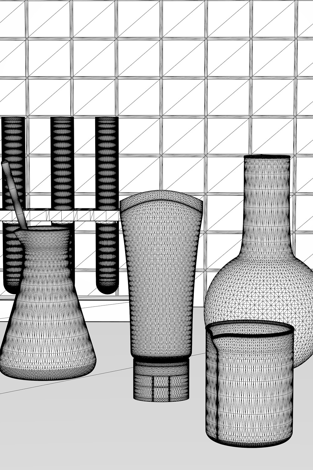 兰蔻小白管轻透水漾防晒乳霜，C4D简单场景建模渲染（图ZMjM0OTI0MDUy） - 场景 - 站酷设计师爷猫原创素材 - 站酷ZCOOL