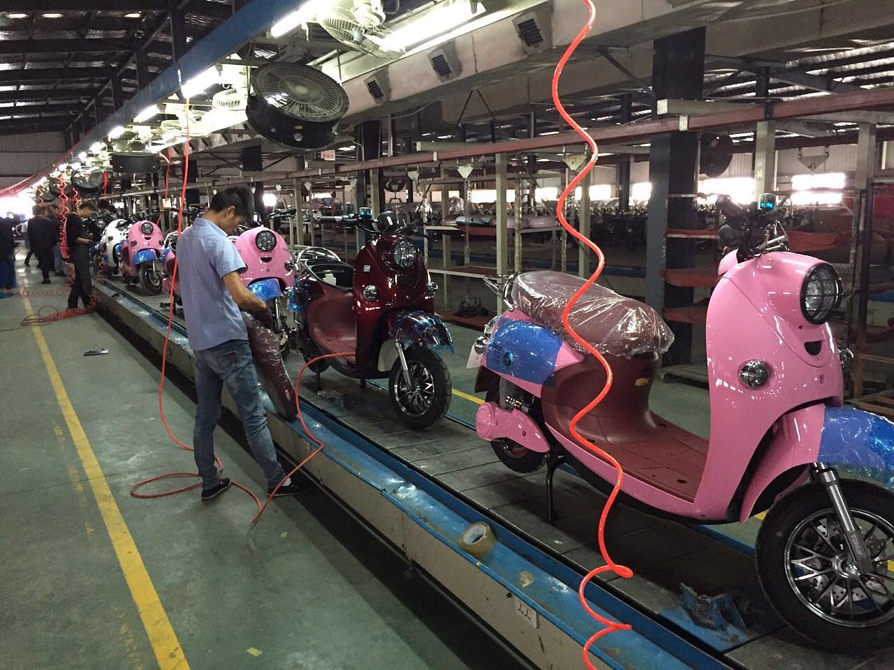 一次电动车拍摄艰难过程.