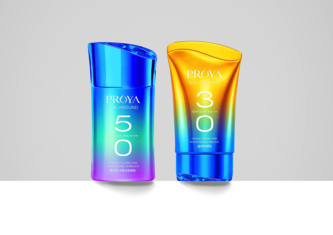 珀莱雅防晒霜|平面|包装|上海觉素设计_原创作品-站酷(zcool)