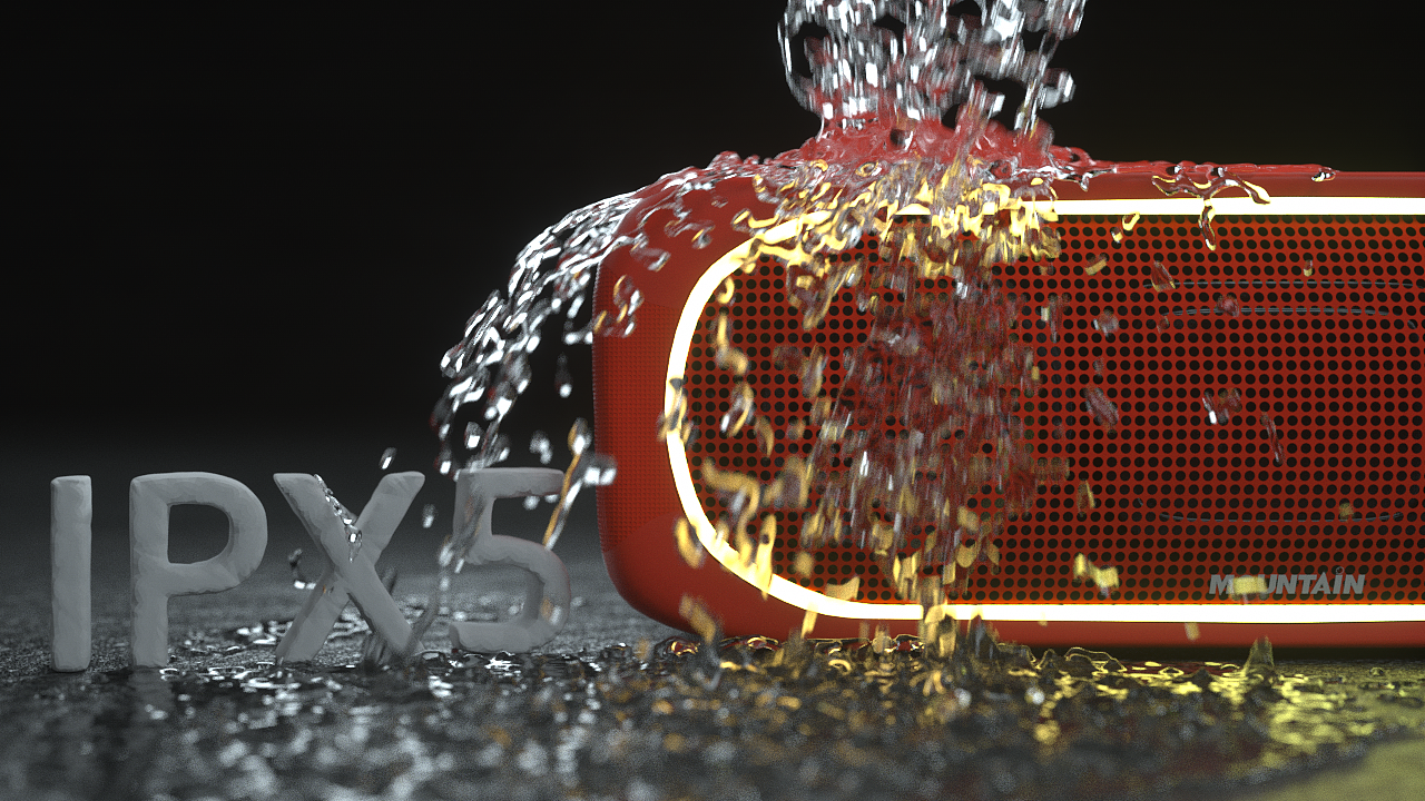 C4D短片  便携音箱MOUNTAIN M30