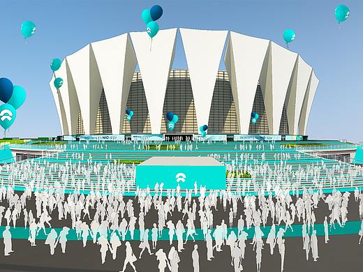 2018蔚来汽车日外场