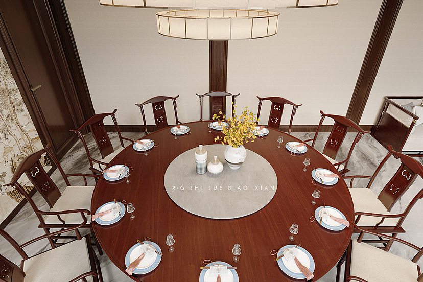 「新中式包厢」效果表现