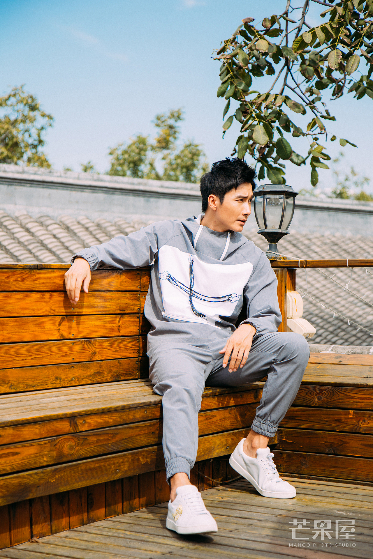 艺人李泰 四合院的舒适生活