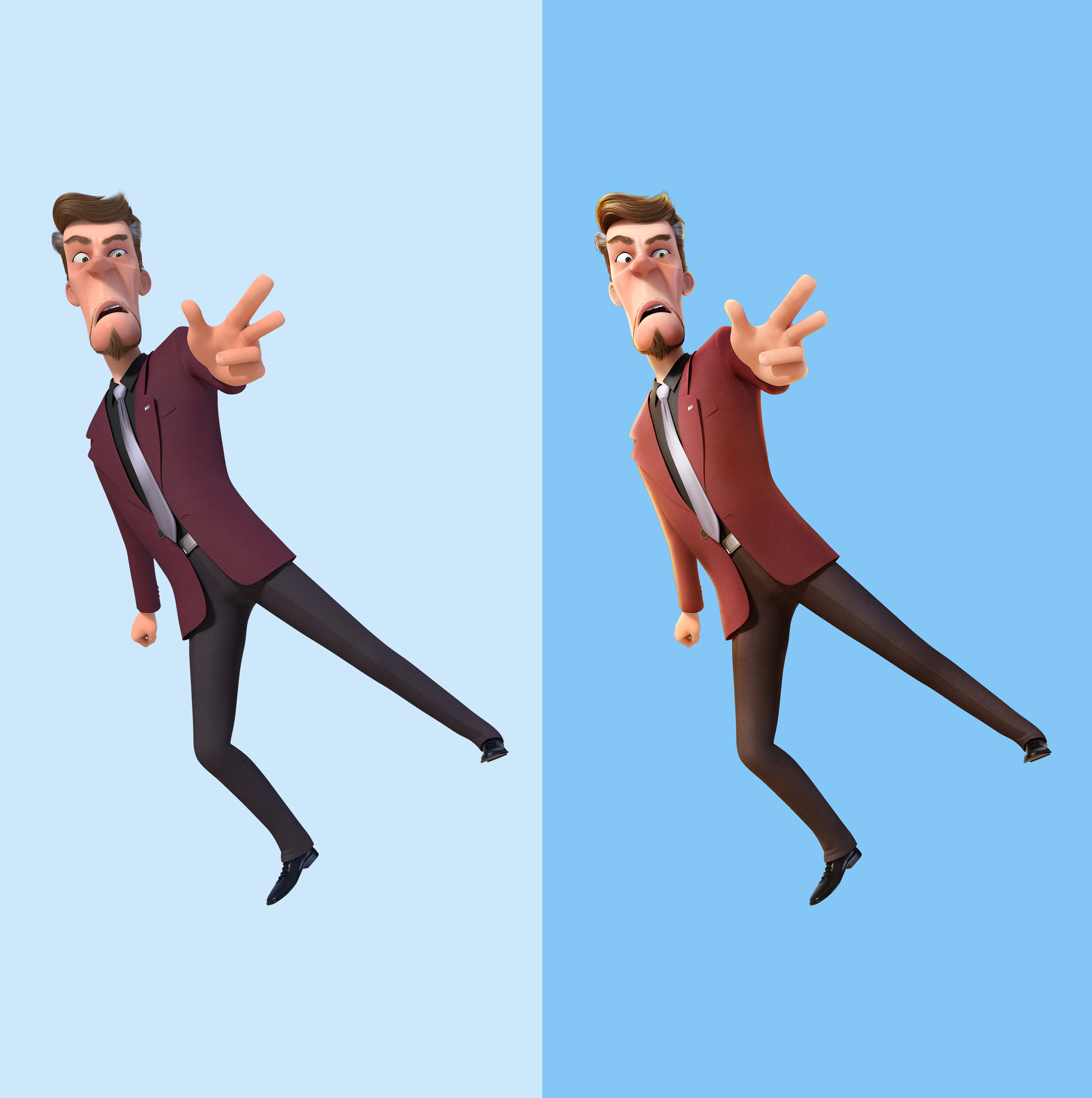 电影《贝肯熊2王牌特工》动画角色后期合成