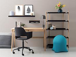 構(gòu)途家居 北歐風(fēng)家居 | Keir書桌＋Embry高書架