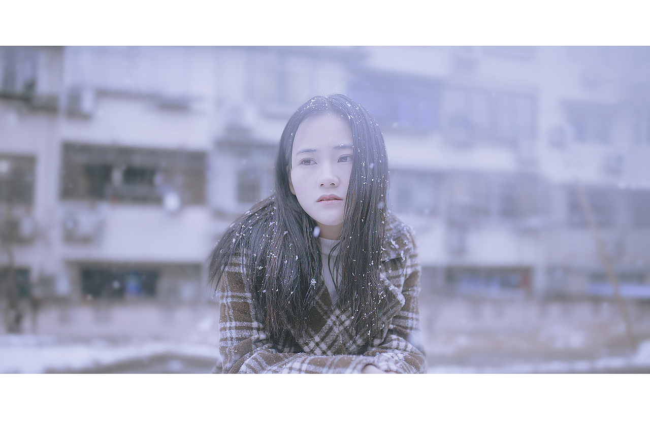 《长岛的雪》（图ZMTA0Njg4NzM2） - 人像摄影 - 站酷设计师花犯辛未原创素材 - 站酷ZCOOL