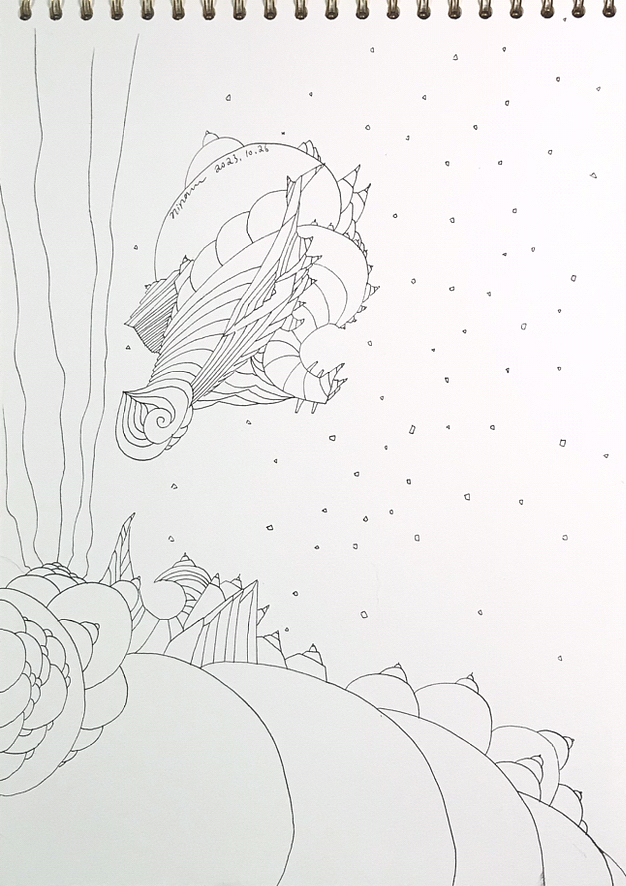 10月线描作品小集