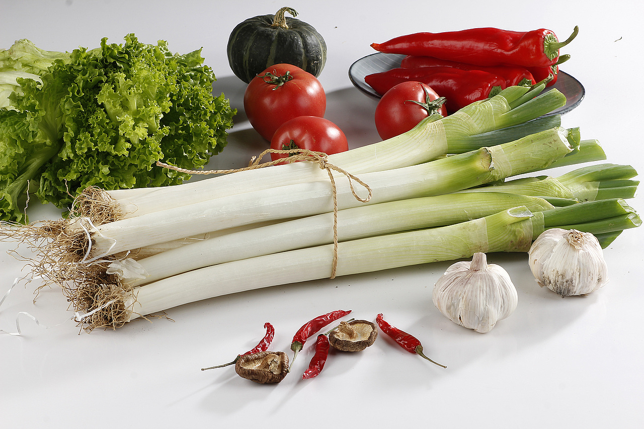 章丘大葱丨生鲜天猫店铺拍摄丨飞鸟电商陈默