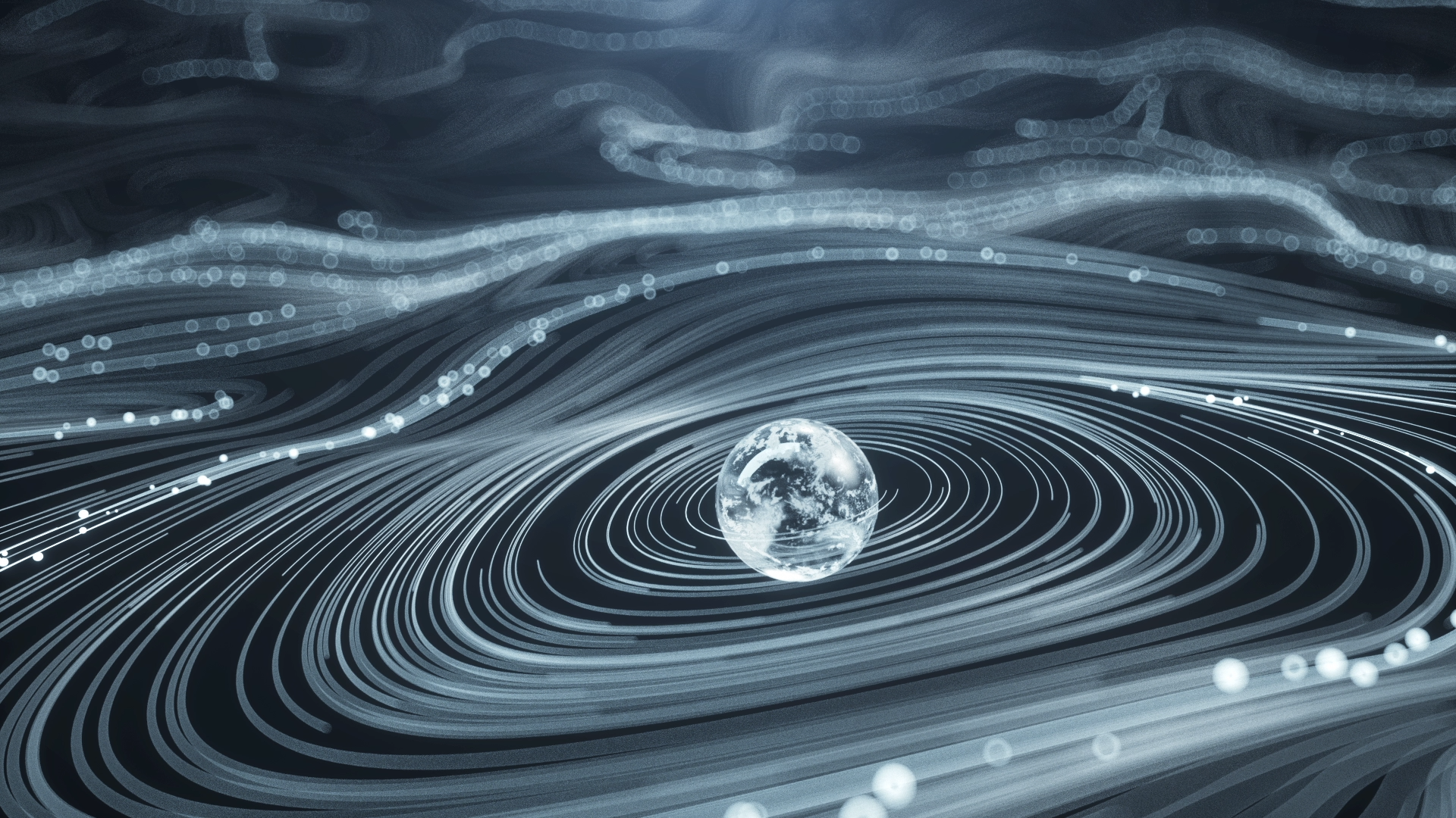 c4d粒子螺旋星空特效x-particles