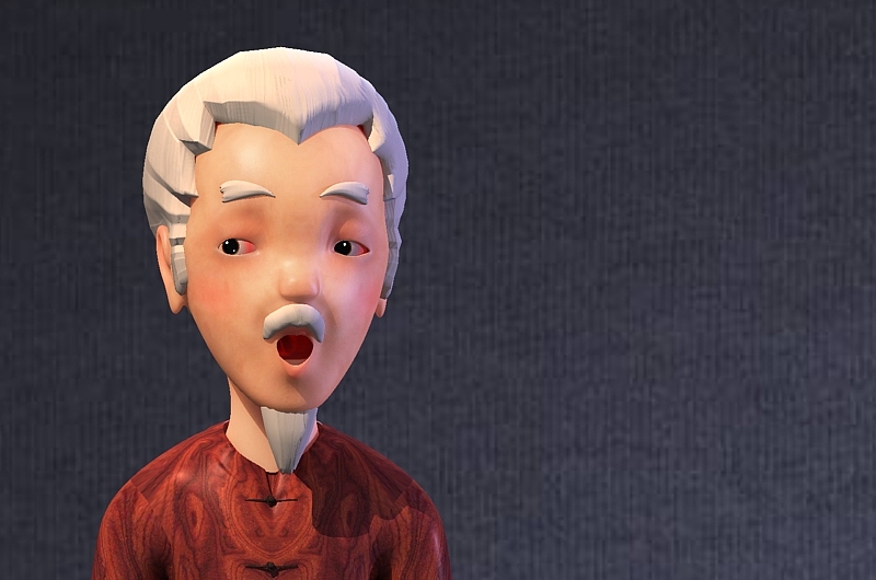 卡通角色三维建模形象设计片头动画视频制作抖音动画