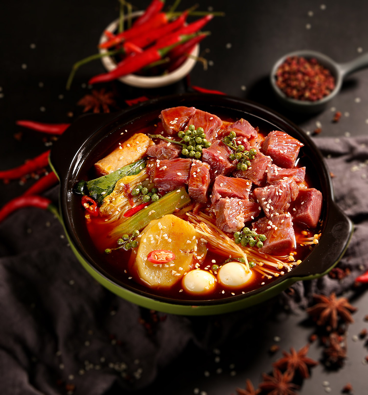 深圳食品美食摄影--美味麻辣烫