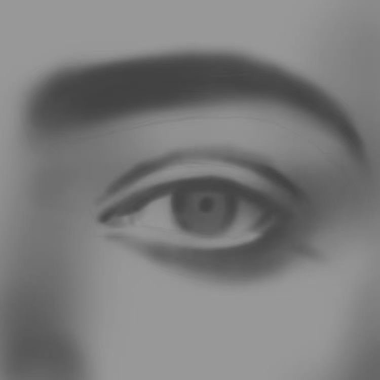 眼睛详细作画步骤!