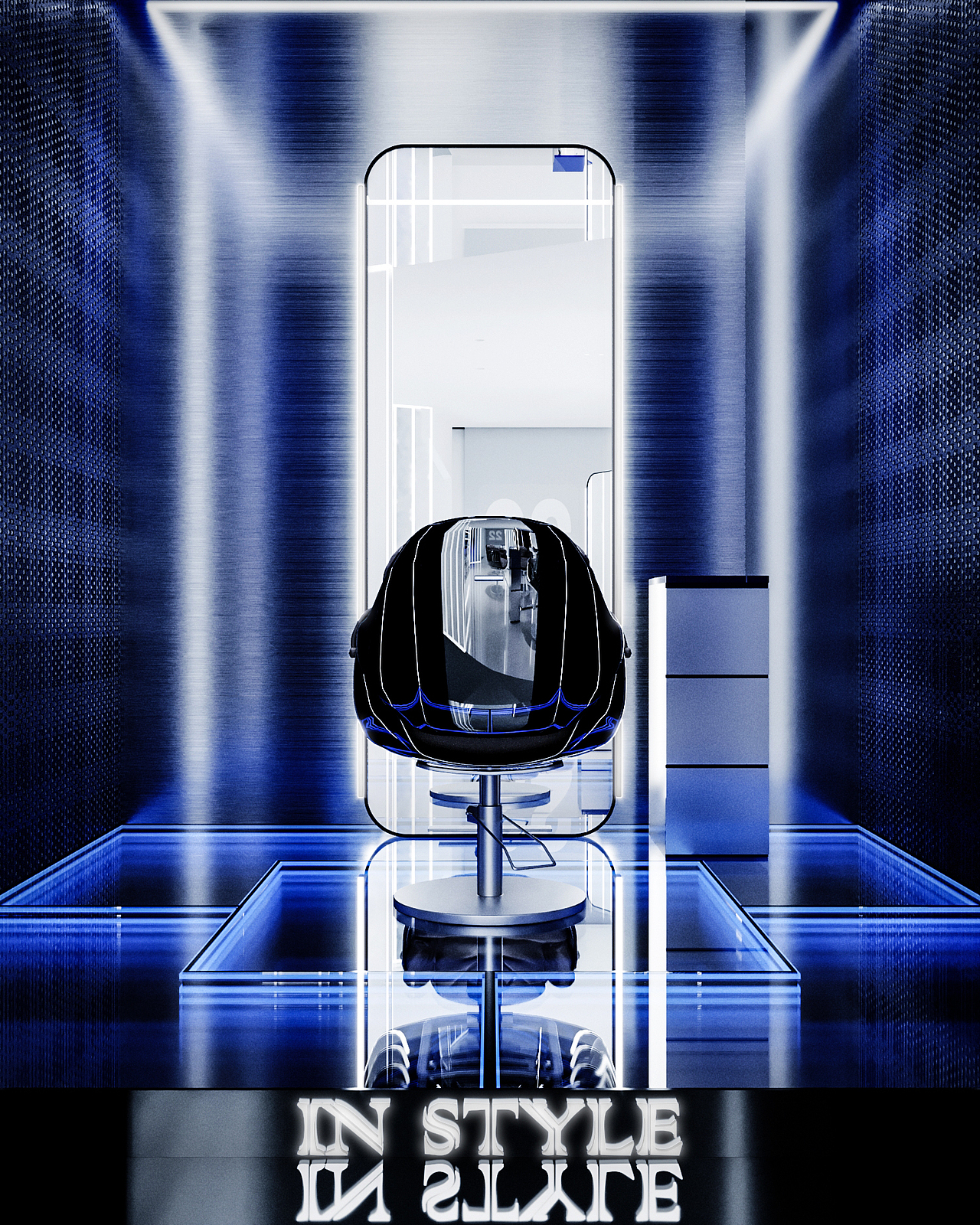 筑本设计 | 理发店（图ZMjI4ODE5ODU2） - 家装设计 - 站酷设计师野生設計原创素材 - 站酷ZCOOL