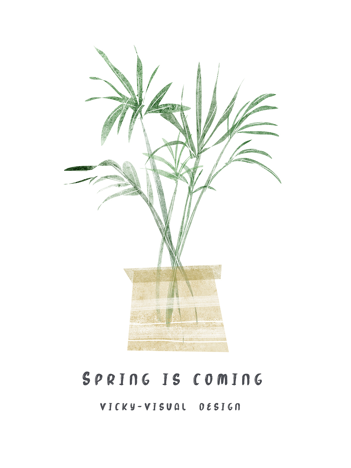 森系水彩植物系列（图ZMjE2MDA4NTcy） - 创作习作 - 站酷设计师麋似鹿原创素材 - 站酷ZCOOL