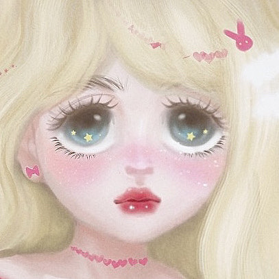 粉红bjd儿童插画