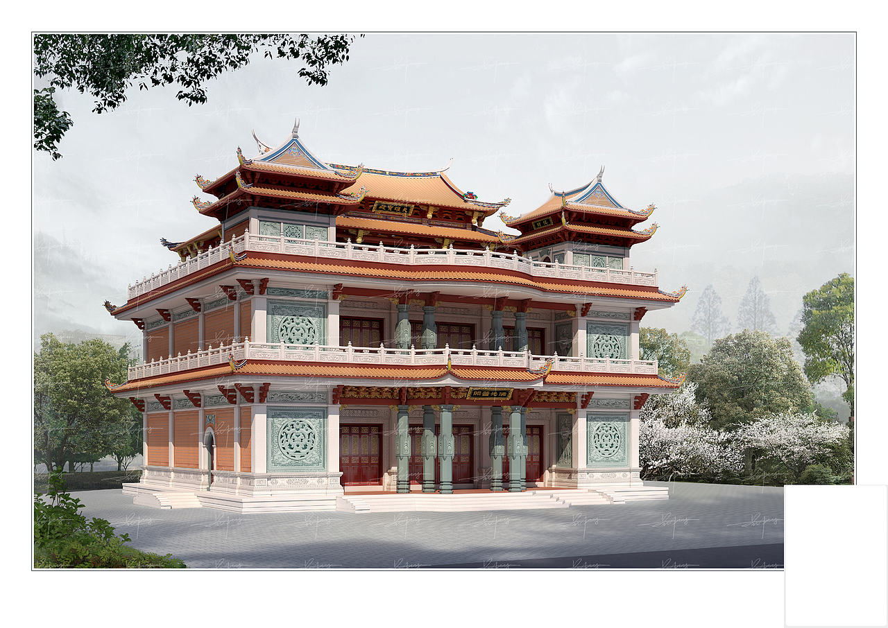 3D 建筑模型（图ZMjUzNDg2Mzgw） - 建筑/空间 - 站酷设计师渴求的世界原创素材 - 站酷ZCOOL