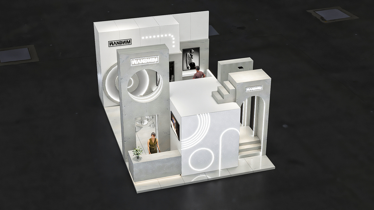 性冷淡vs展台（图ZMjgyODE3OTcy） - 场景 - 站酷设计师W冥王星M原创素材 - 站酷ZCOOL