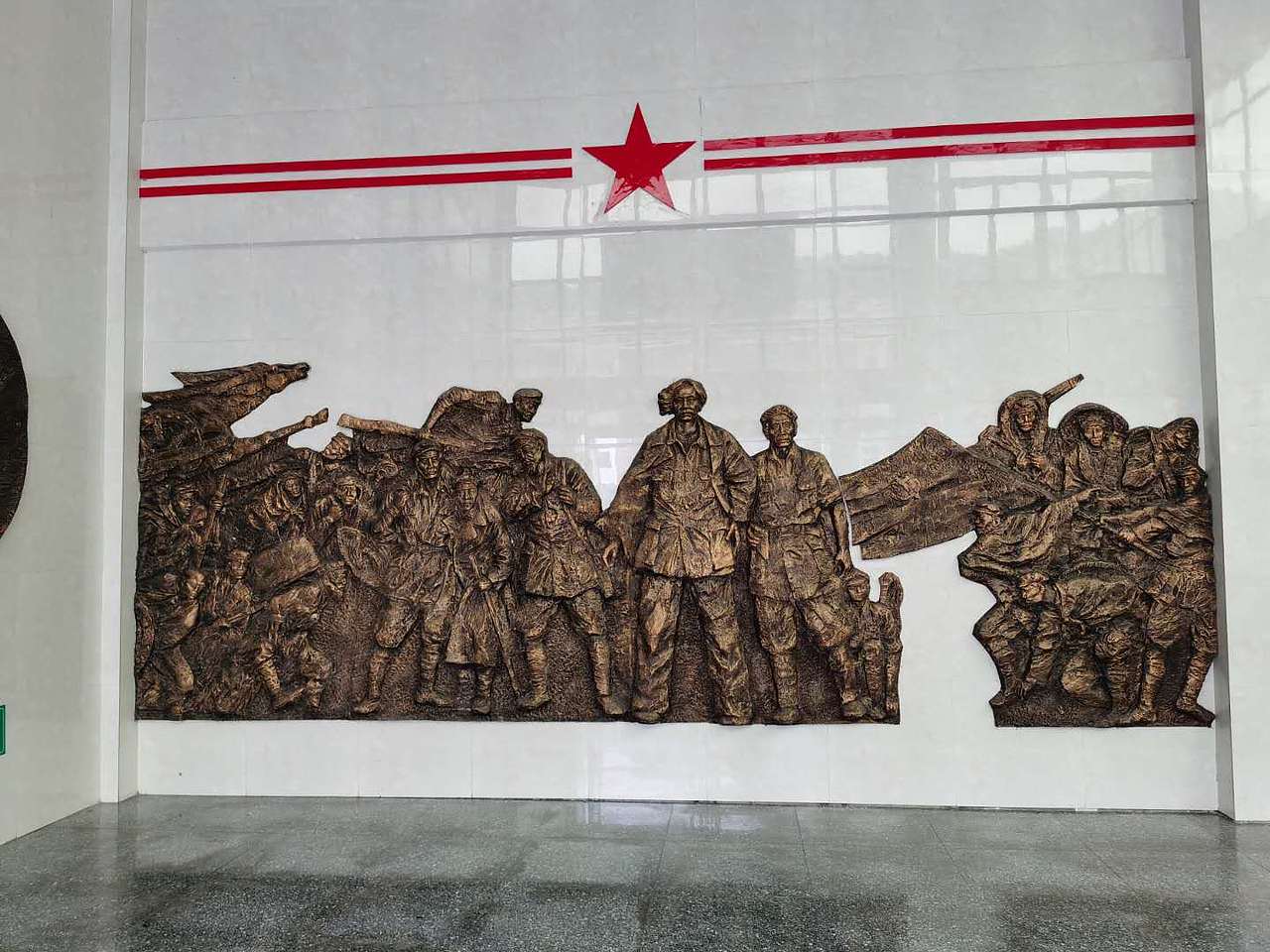 革命战争题材浮雕设计