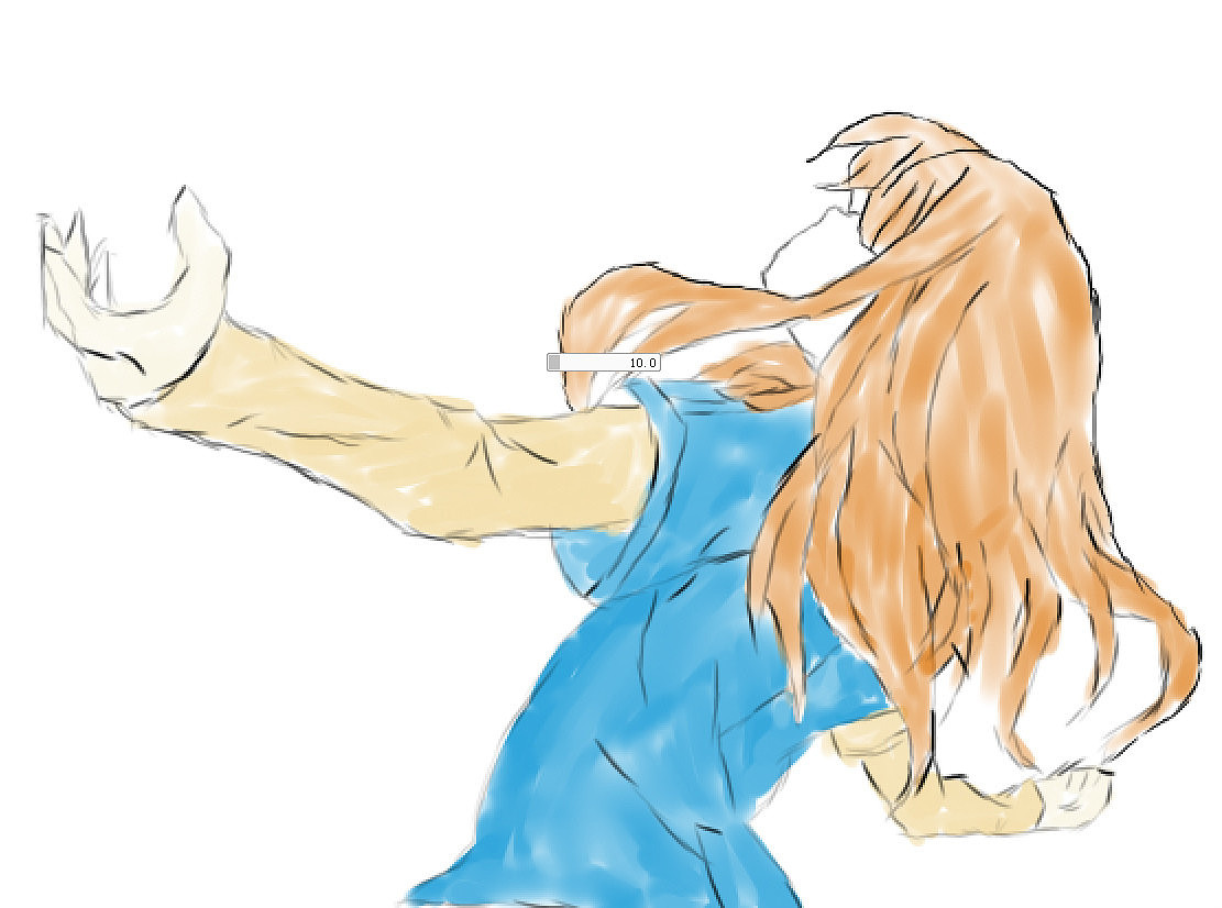 SAI初级动漫人物绘画