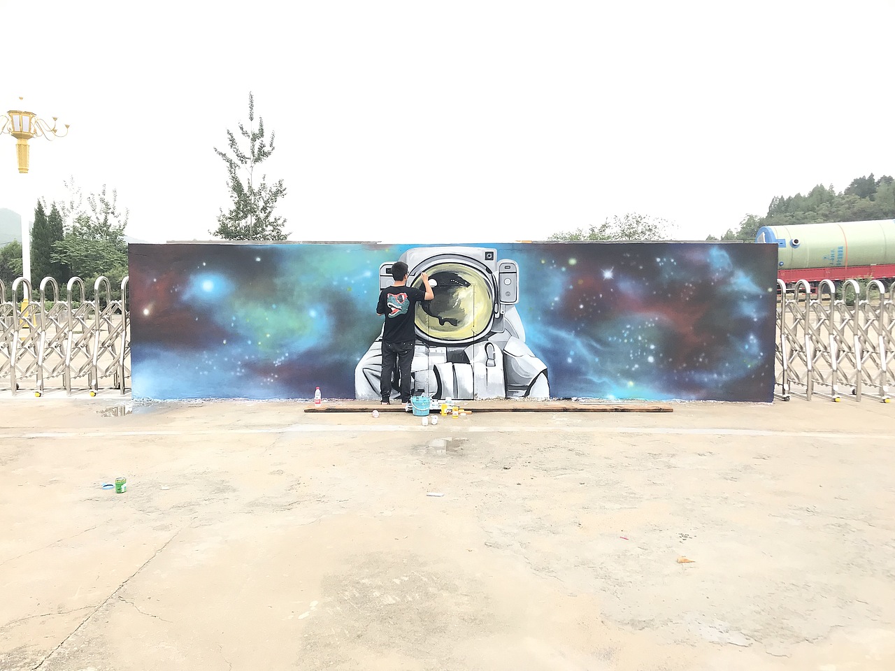 河北墙体彩绘 河北墙绘 迷彩墙绘 石家庄墙绘