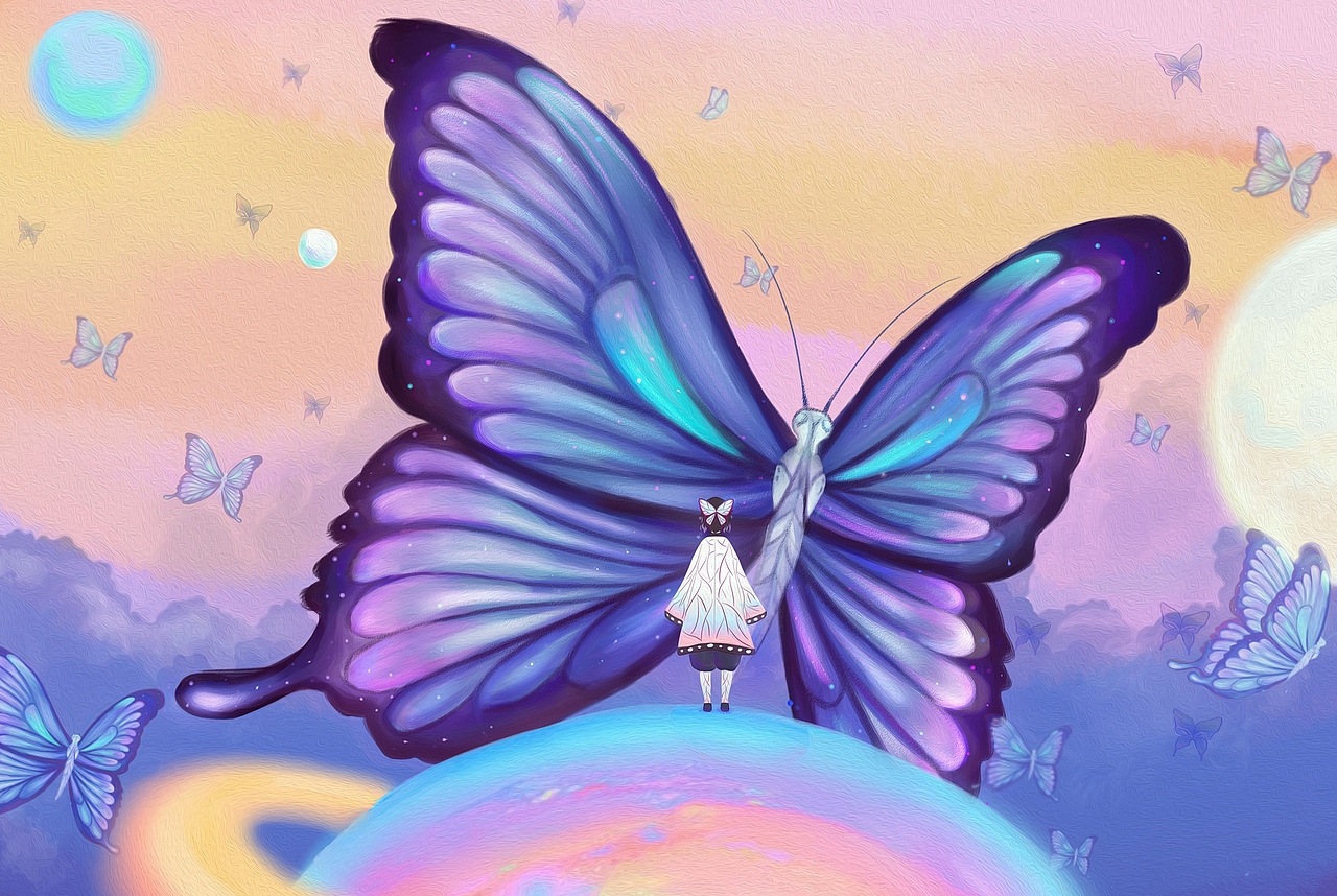 举报1分享原创作品插画创作习作鬼灭之刃蝴蝶忍壁纸《时》系列二-上13