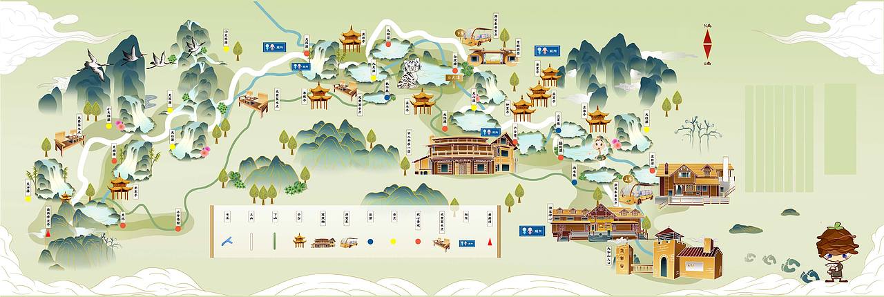 《济南三区地图》—作品为团队合作（图ZMjY2MDQ1MDE2） - 其他平面 - 站酷设计师CICI先生原创素材 - 站酷ZCOOL