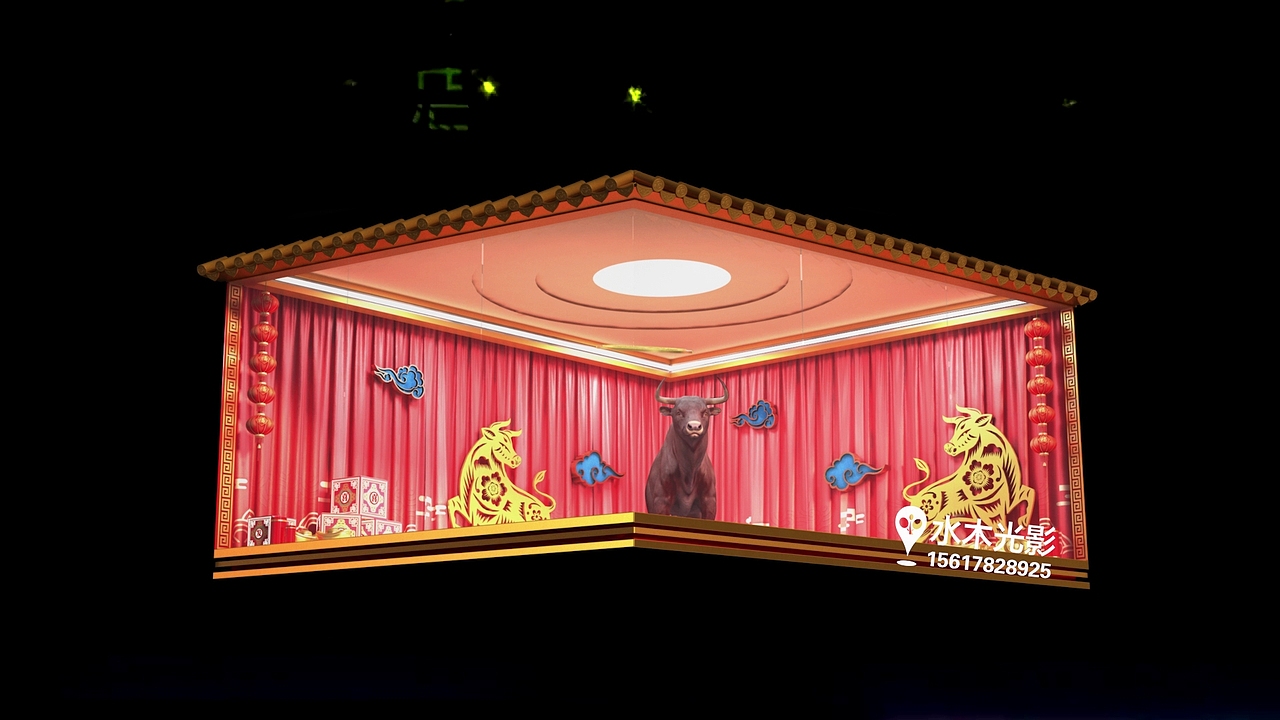 天津金街裸眼3D大屏 裸眼3D制作（图ZMjc0ODE3NjEy） - 动画/影视 - 站酷设计师北京水木光影科技原创素材 - 站酷ZCOOL