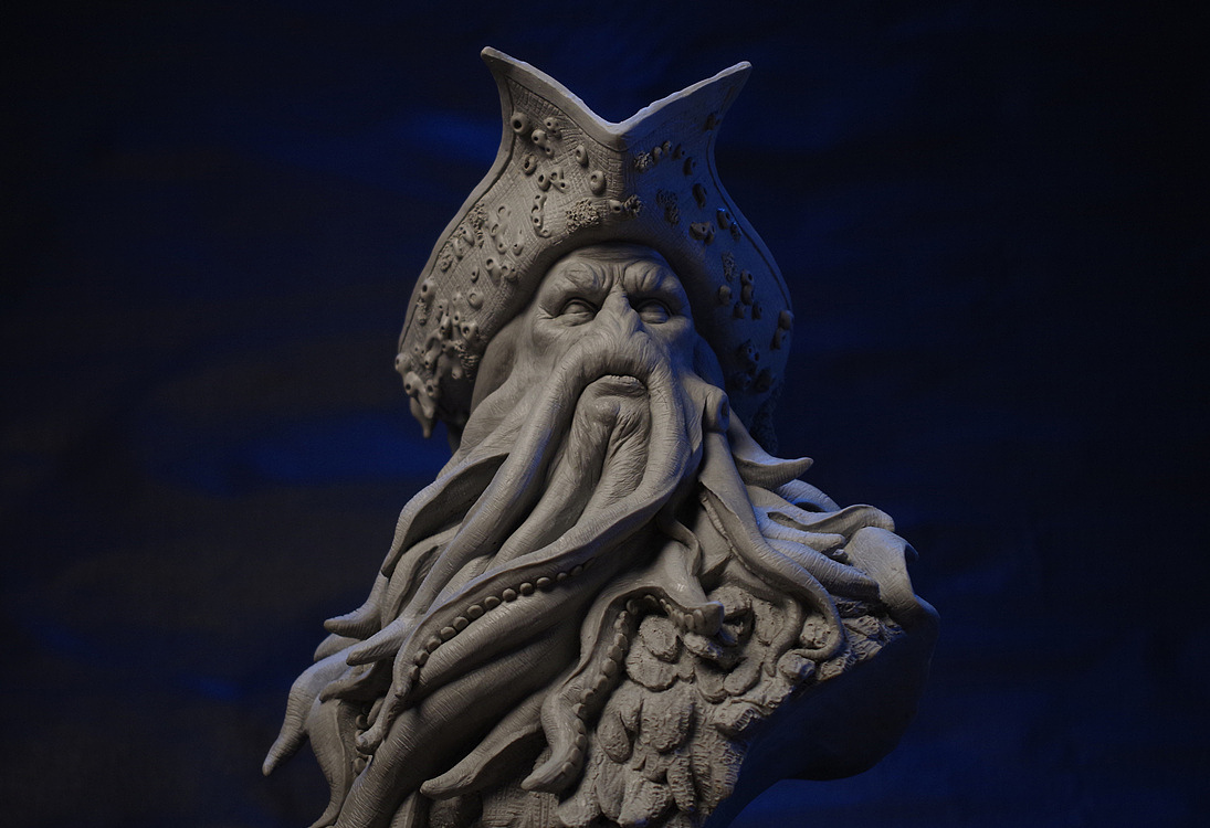 加勒比海盗3戴维琼斯13胸像