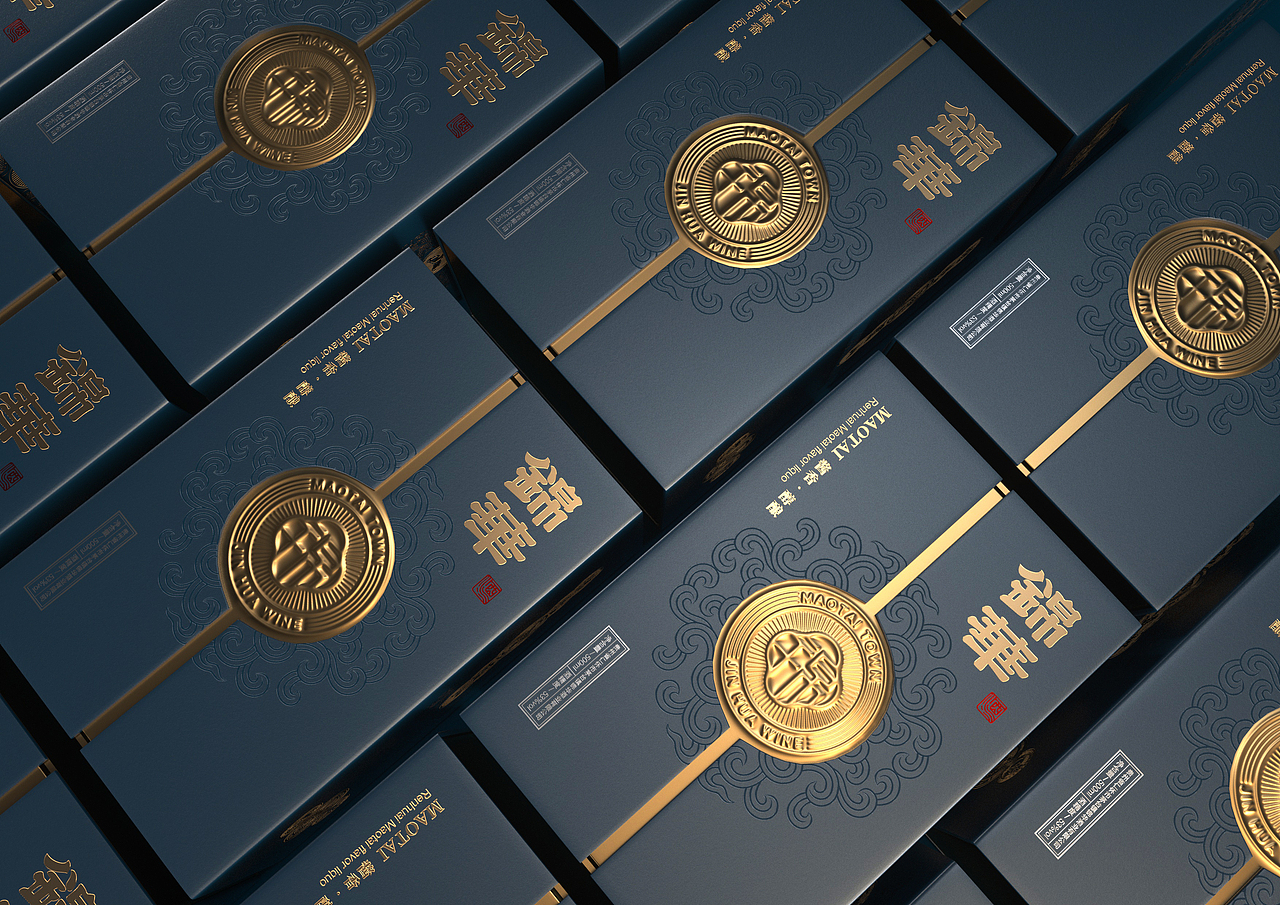 锦华酱香（图ZMjcwNTUxMDE2） - 包装 - 站酷设计师NEERU灵睿原创素材 - 站酷ZCOOL