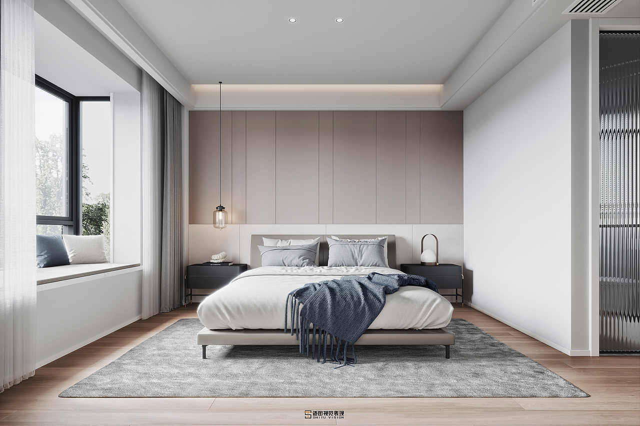 极简,素雅现代客厅