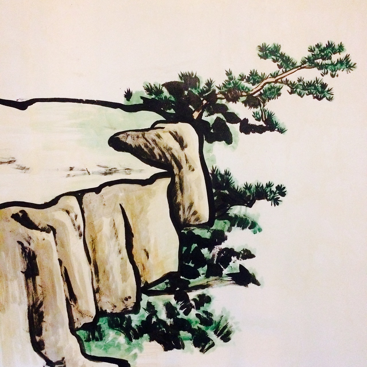 老虎墙绘绘制（图ZOTgwODMxMzI=） - 绘画 - 站酷设计师七彩云彩绘工作室原创素材 - 站酷ZCOOL