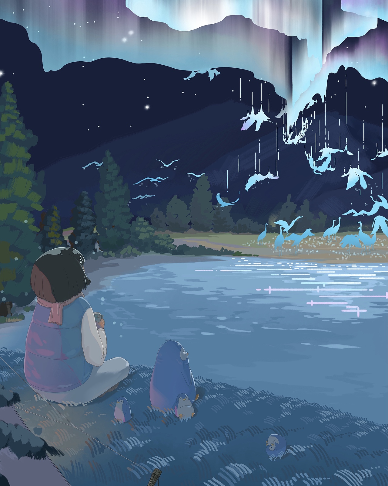 阳光、空气和水（图ZMjUwOTgxMTMy） - 艺术插画 - 站酷设计师四方不二原创素材 - 站酷ZCOOL