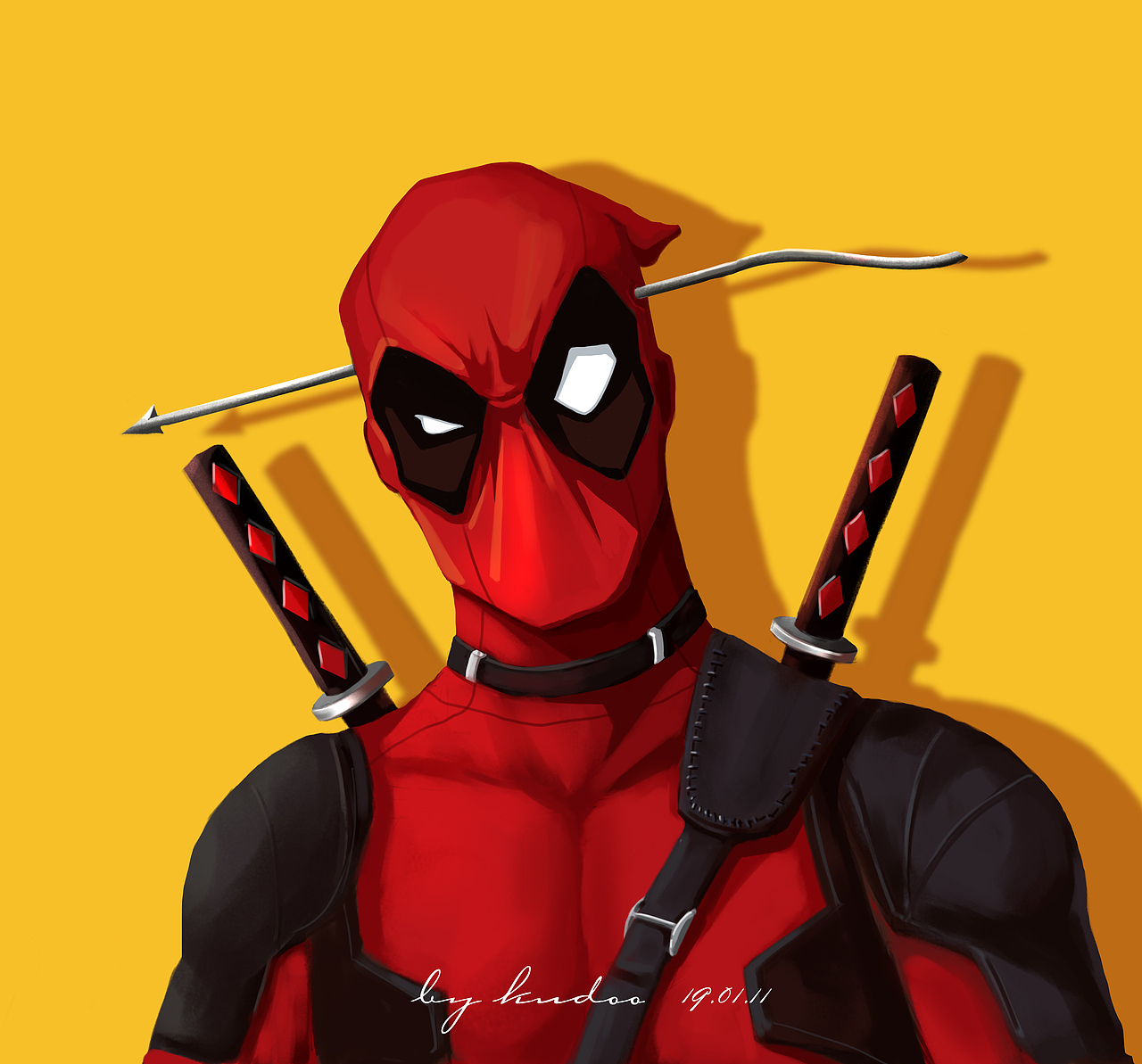 dead pool速涂练习