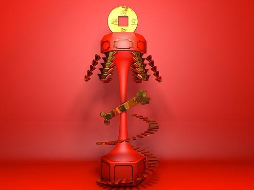 步步登高如意招财进宝（个人主页-ZMjYyMDgxNDg=） - 其他三维 - 站酷设计师醉江月原创素材 - 站酷ZCOOL