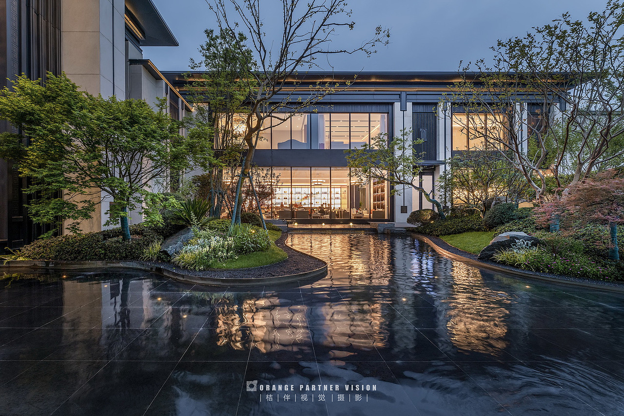 景观摄影：无锡龙湖华亨天玺示范区/桔伴视觉（图ZMjUzODc5MDgw） - 环境/建筑摄影 - 站酷设计师桔伴视觉左斯洋原创素材 - 站酷ZCOOL