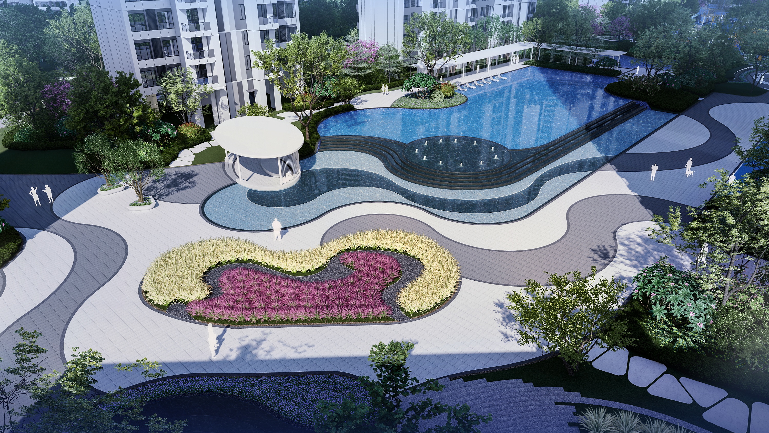 lumion渲染大区景观效果图