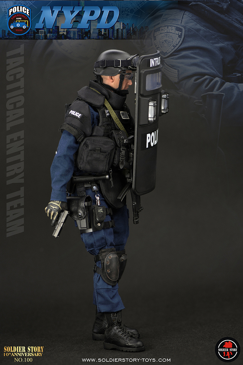Soldier Story十周年纪念版，纽约特警（NYPD）（图ZMTEwOTk5MzYw） - 手办/模玩 - 站酷设计师SoldierStory原创素材 - 站酷ZCOOL