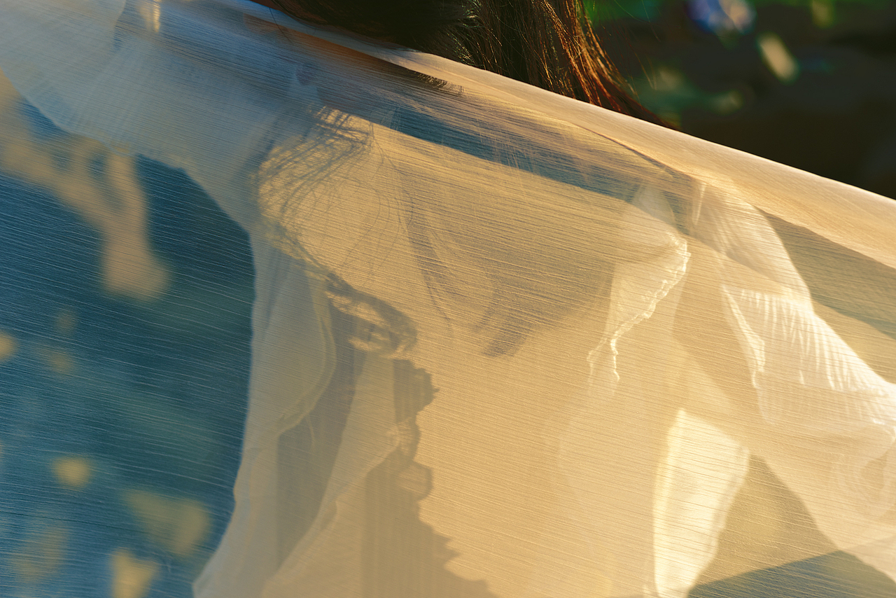 伴着晴空奔向落日