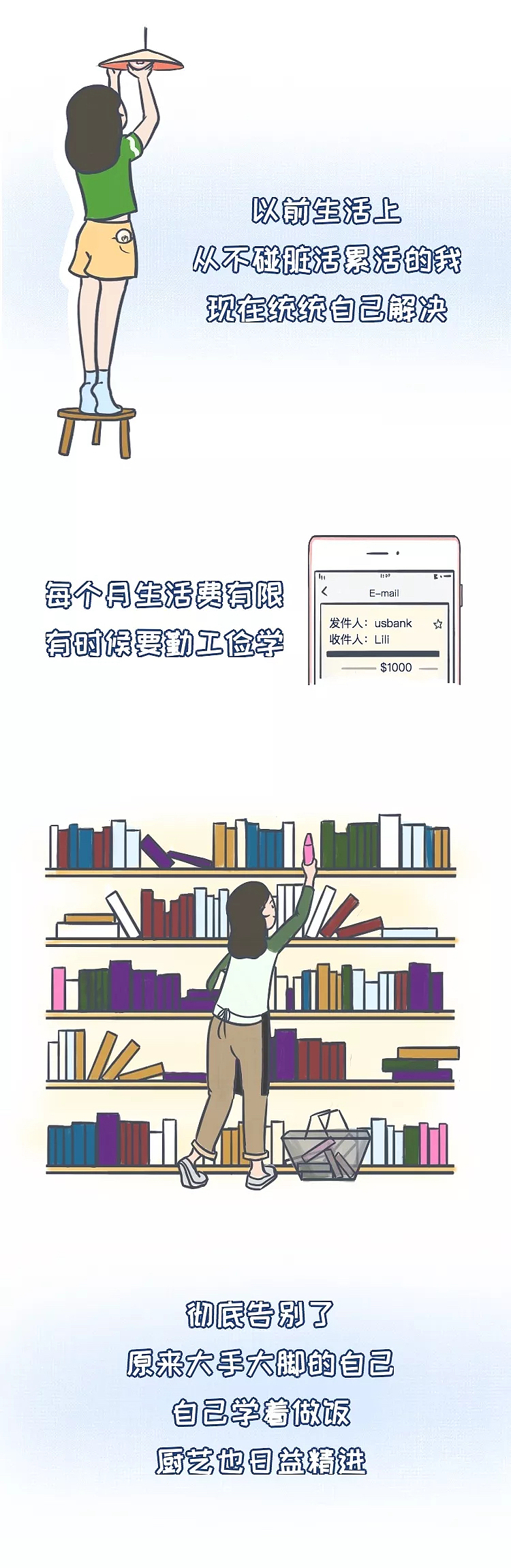 【条漫】在国外留学是一种什么样的体验 ?（图ZMjQ0NjY3MjMy） - 短篇/格漫 - 站酷设计师Rae蕊原创素材 - 站酷ZCOOL