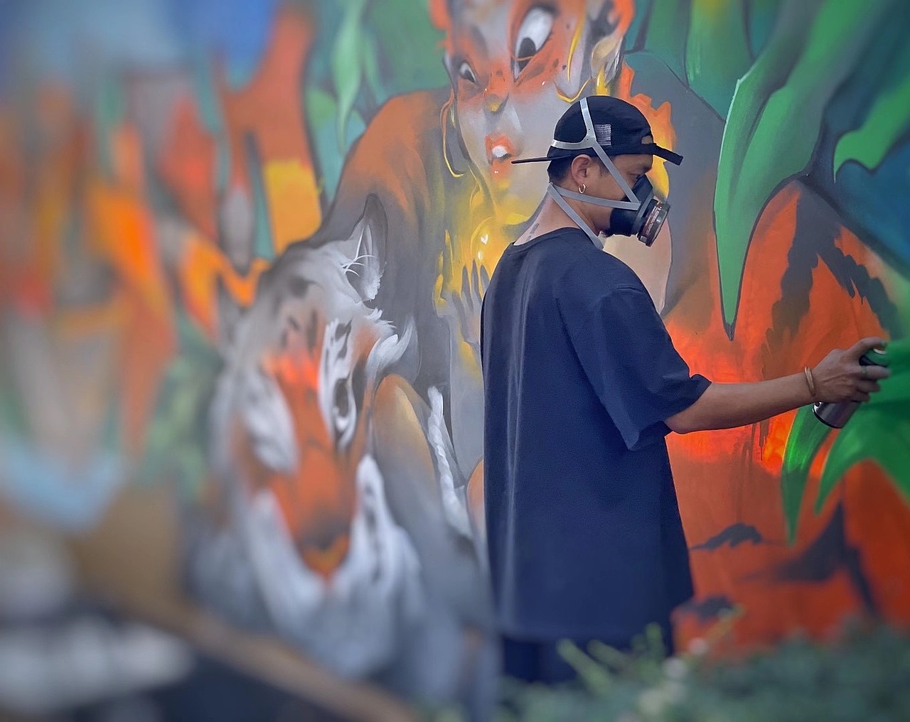 长隆站.Golden flow 亚洲涂鸦新锐赛（图ZMjM0NzMyNzI4） - 新锐潮流插画 - 站酷设计师黑狗点原创素材 - 站酷ZCOOL