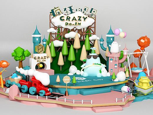 CRAZY DO-EN  IP开业美陈